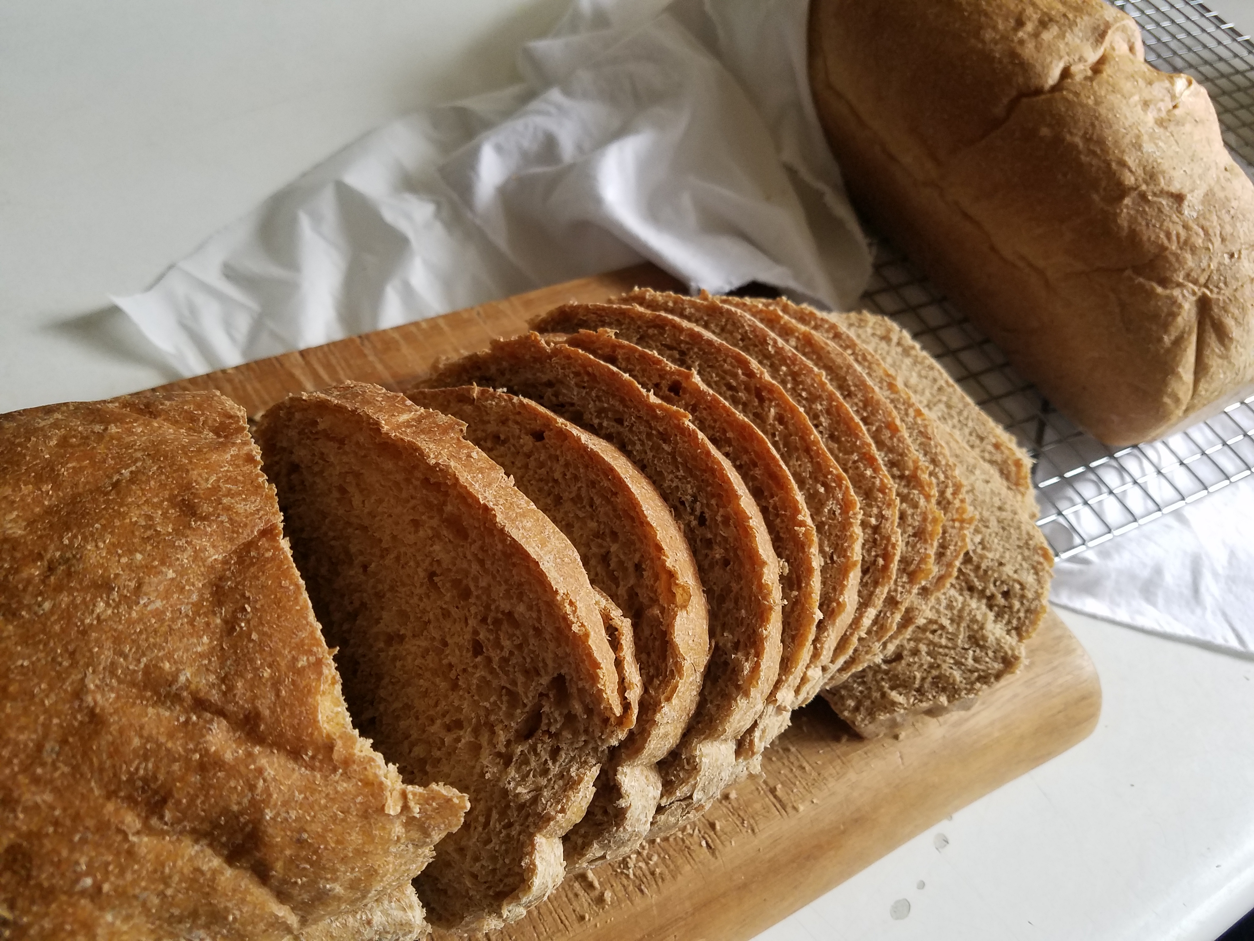 healthy whole wheat bread recipe