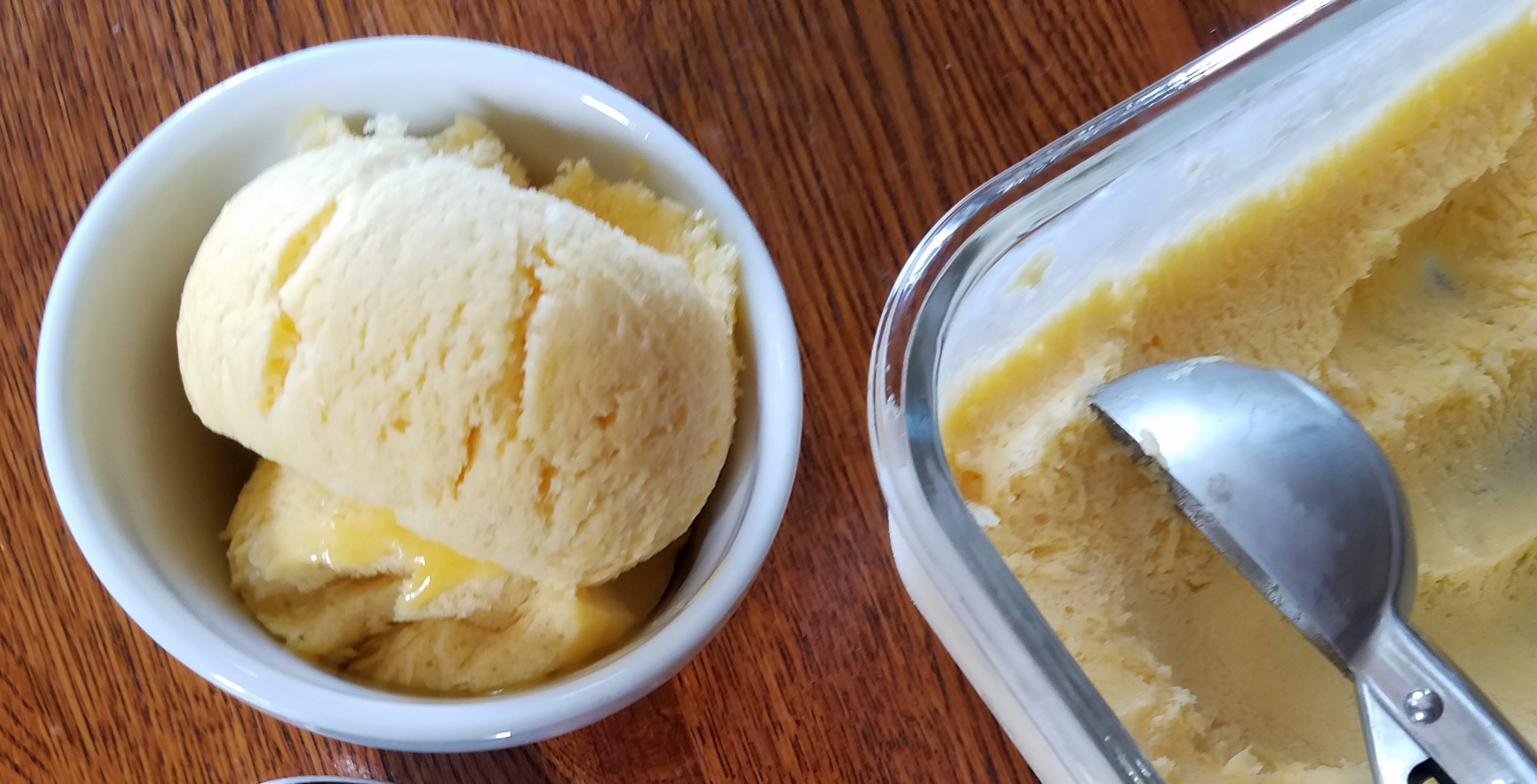 Aquafaba Mango Ice Cream The Planted Runner Aquafaba Mango Ice Cream The Planted Runner