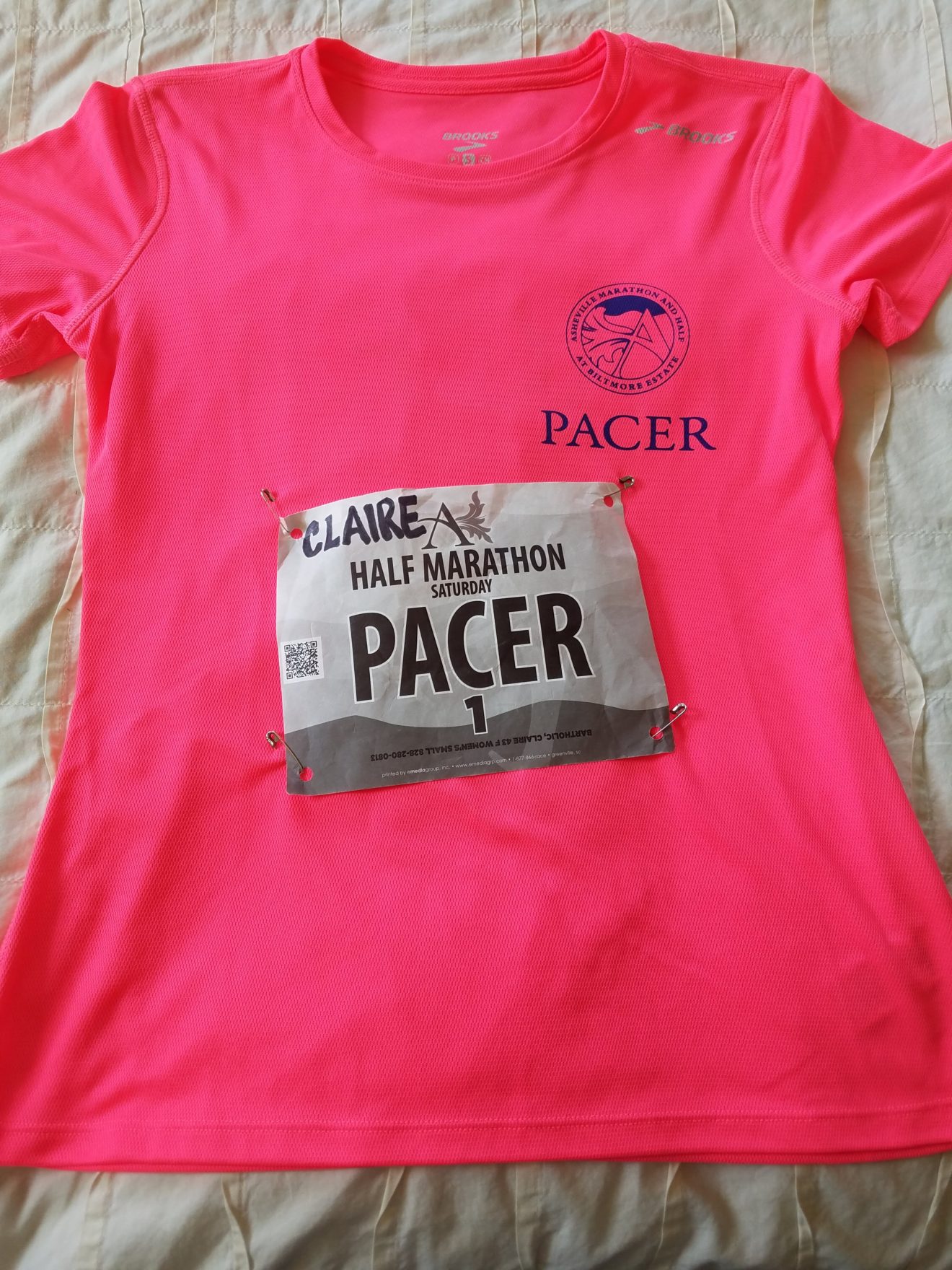 find your happy pace shirt