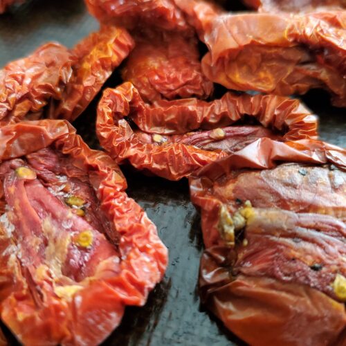 oven dried tomatoes for runners