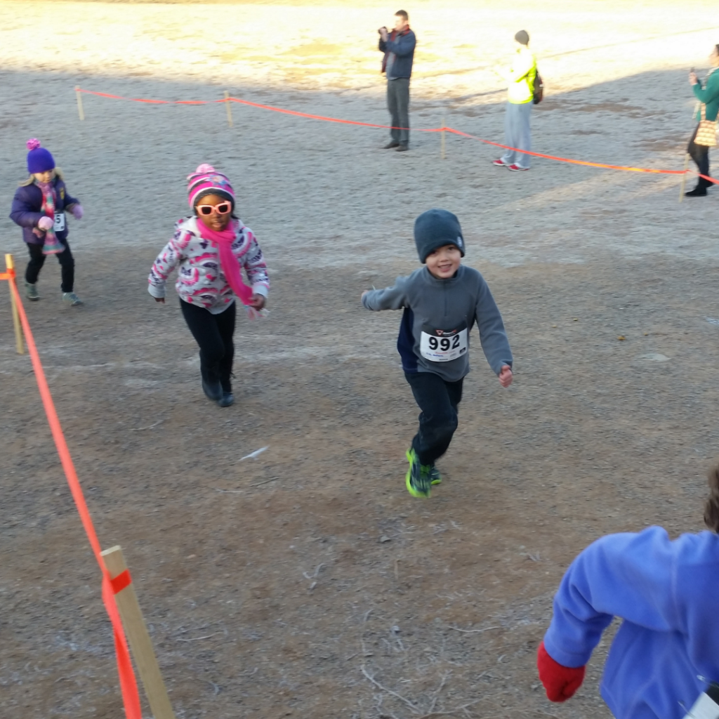 little kid race start too fast negatvie split